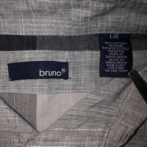 Men’s Bruno SS Casual Button Up Shirt Size Large - Picture 3 of 4